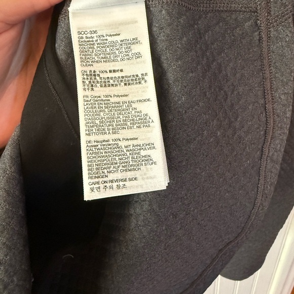 Marmot Annie Long Sleeve Dark Gray Pullover with pocket XS - Picture 6 of 7